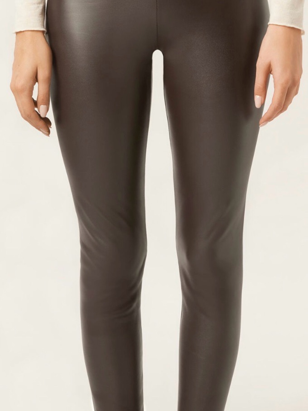 Otherwild Girls Faux Leather Leggings - Charcoal Gray several available S & L